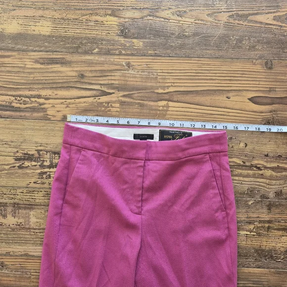 J. Crew Willa Blazer And Pantsuit Wool Blend Pink Size 6 - Picture 5 of 11
